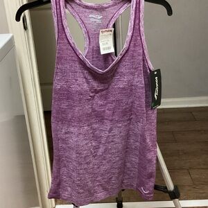 Athleta Purple Heathered Tank Top
